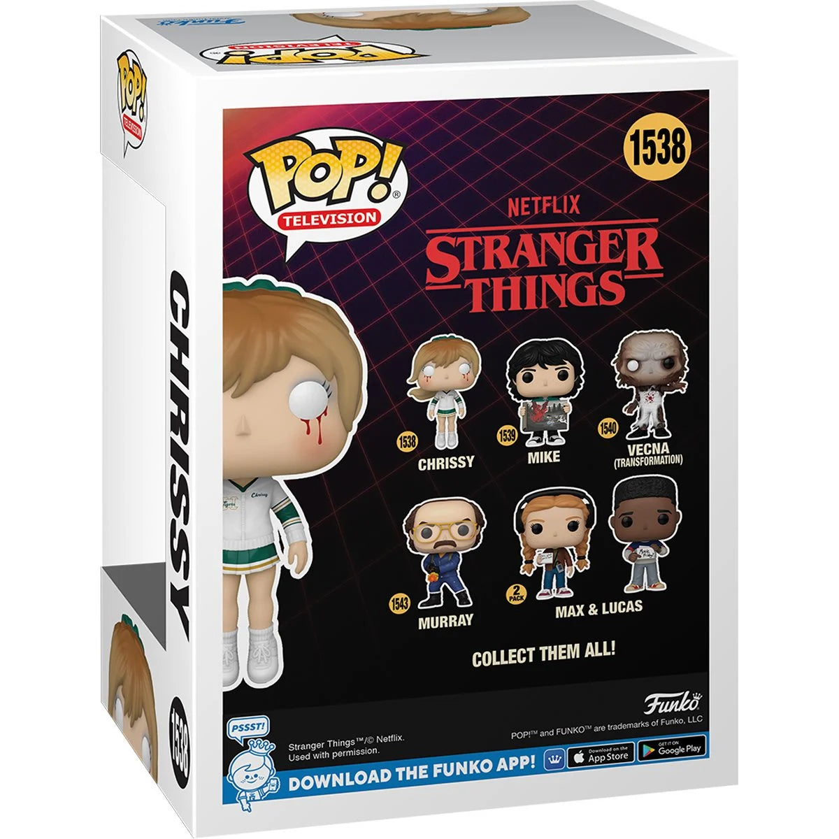 Stranger Things Season 4 Chrissy Floating Bloody Funko Pop! Vinyl