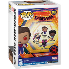 Load image into Gallery viewer, Spider-Man: Across The Spider-Verse Spider-Man 2099 Unmasked Funko Pop! Vinyl Figure #1409