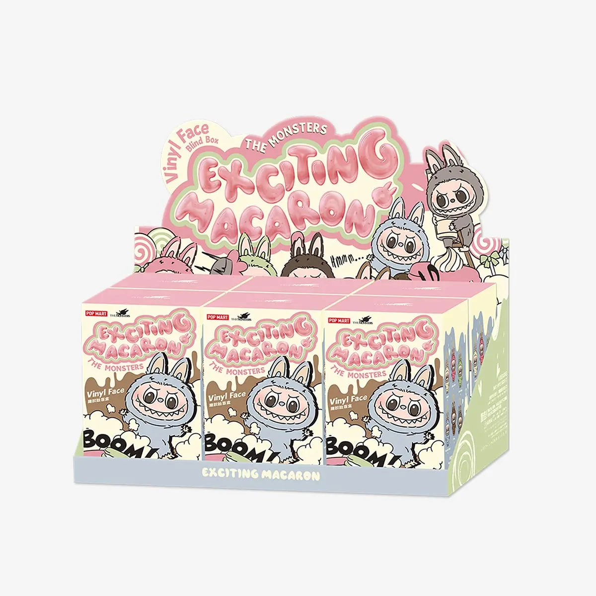 Vinyl Face Exciting Macaron ブラインドボックス THE MONSTERS - Exciting Macaron Vinyl Face Blind Box – Dad toyz