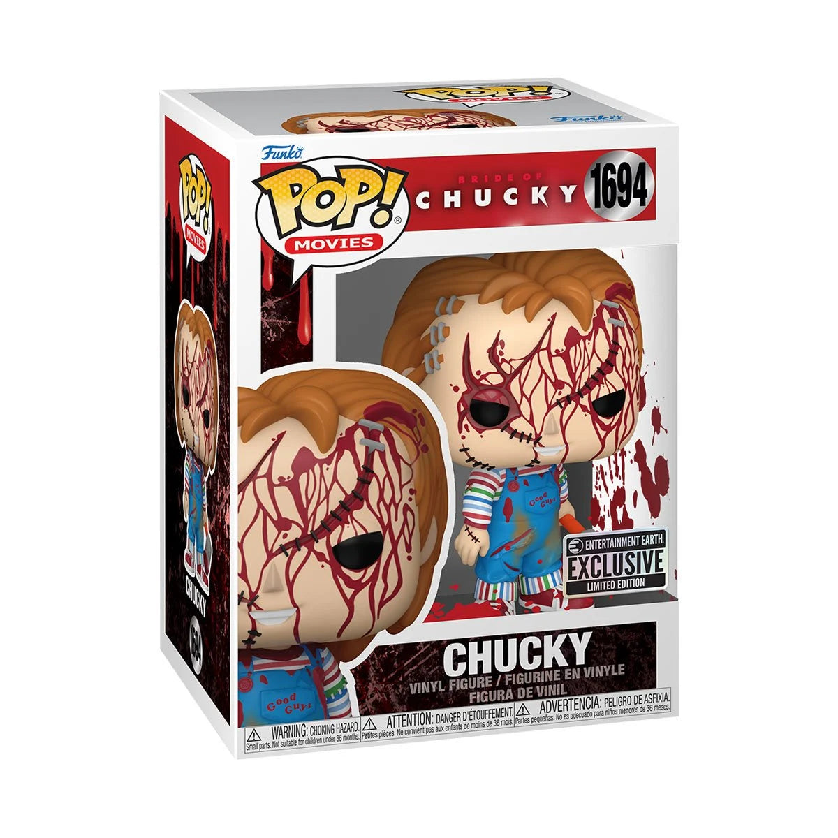 Bride of Chucky Chucky Bloody Funko Pop! Vinyl Figure #1694