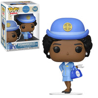 Pan Am Stewardess with Blue Bag Funko Pop! Vinyl Figure #141