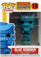 Rock'em sock'em Blue Bomber Vinyl Figure # 14