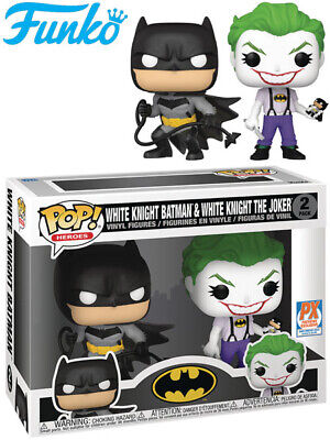 Funko POP! White Knight Batman & White Knight The Joker 2 PACK PX Exclusive