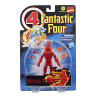 Hasbro Marvel Legends Series Retro Fantastic Four The Human Torch Action Figure