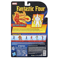 Hasbro Marvel Legends Series Retro Fantastic Four The Human Torch Action Figure