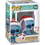 Lilo & Stitch Holiday Stitch with Candy Cane Funko Pop! Vinyl Figure #1502