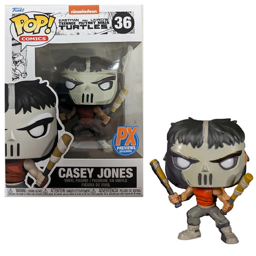 Funko Pop! Comics Teenage Mutant Ninja Turtles: Casey Jones Previews Exclusive Vinyl Figure