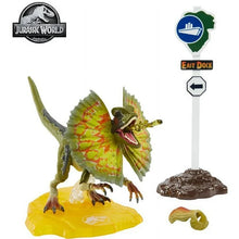 Load image into Gallery viewer, Jurassic World Amber Collection Dilophosaurus Action Figure