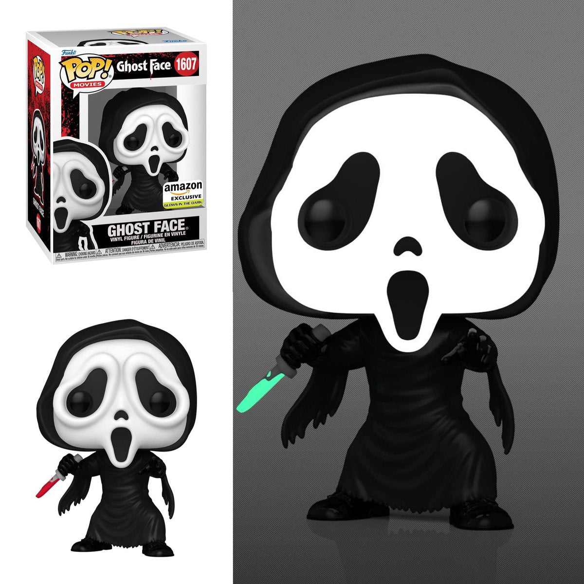Funko Pop! Movies: Ghostface - Ghostface (Glow in The Dark