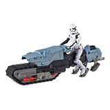 Star Wars: The Rise of Skywalker Galaxy of Adventures First Order Driver and Treadspeeder Vehicle