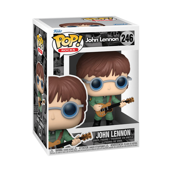 Funko John Lennon in Military Jacket Pop! Rocks Vinyl Figure funko #246