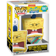 Load image into Gallery viewer, SpongeBob SquarePants 25th Anniversary Krusty Krab Pizza SpongeBob Funko Pop! Vinyl Figure #1667