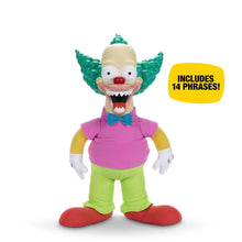 Load image into Gallery viewer, The Simpsons Krusty the Clown Talking Plush Doll