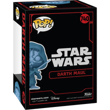 Load image into Gallery viewer, Star Wars Hologram Darth Maul Glow-in-the-Dark Funko Pop! Vinyl Figure #740 - Specialty Series