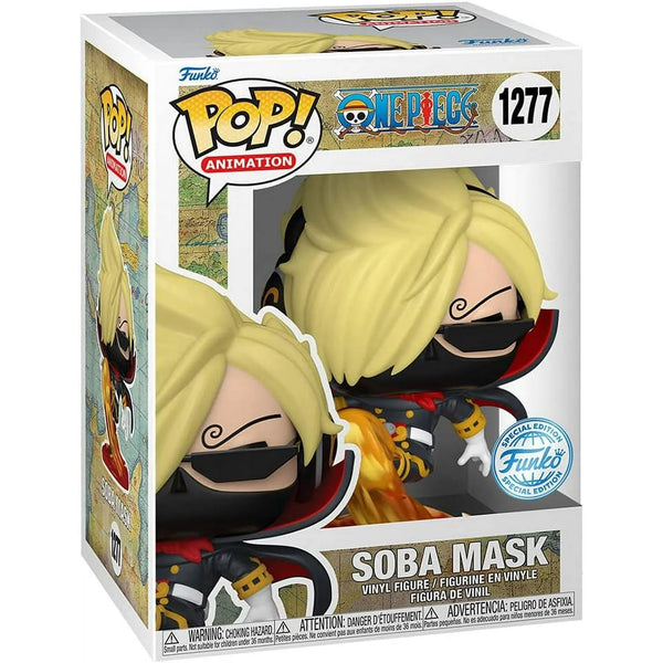 Funko POP! Anime One Piece Soba Mask Exclusive Figure #1277