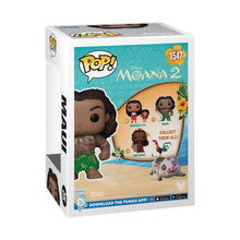 Load image into Gallery viewer, Moana 2 Maui with Fish Hook Funko Pop! Vinyl Figure #1547