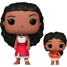 Load image into Gallery viewer, Moana 2 Moana &amp; Little Sis Simea Funko Pop! Vinyl Figure and Buddy #1546