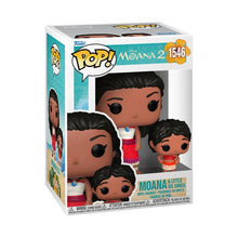Load image into Gallery viewer, Moana 2 Moana &amp; Little Sis Simea Funko Pop! Vinyl Figure and Buddy #1546