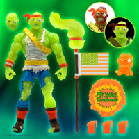 Toxic Crusader Ultimates Radioactive Red Rage Toxie 7-Inch Action Figure