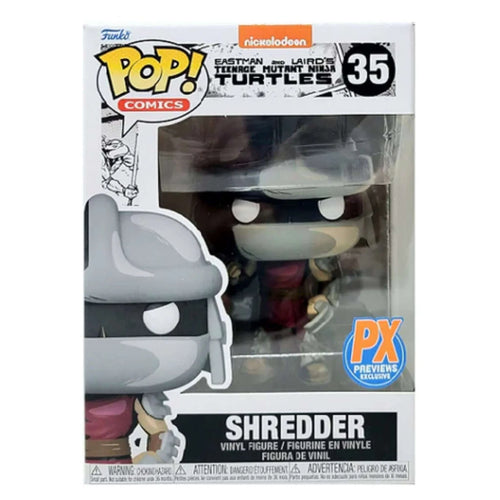 This Teenage Mutant Ninja Turtles Comic Shredder Pop! Vinyl Figure - Funko 35