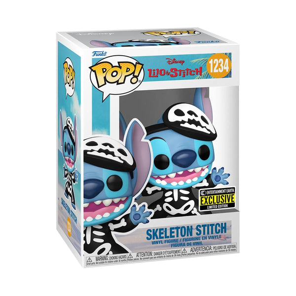 Funko POP! Disney Lilo & Stitch #1234 - Skeleton Stitch - Exclusive Collectible Vinyl Figure