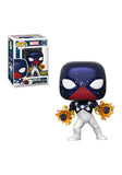 MARVEL UNIVERSE EXCLUSIVE SPIDER-MAN CAPTAIN UNIVERSE FUNKO POP VINYL FIGURE 614