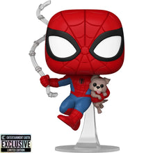 Load image into Gallery viewer, Spider-Man with Sandwich the Dog Funko Pop! Vinyl Figure #1449 - Entertainment Earth Exclusive