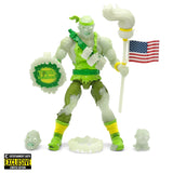 Toxic Crusaders Glow in the Dark Toxie Deluxe 6-Inch Action Figure - Entertainment Earth Exclusive