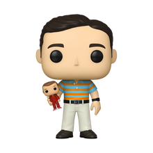 Load image into Gallery viewer, Funko POP! Movies: 40 Year Old Virgin - Andy holding Oscar