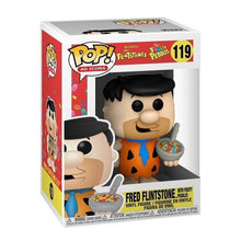 Load image into Gallery viewer, Funko Pop! Ad Icons: FRED FLINTSTONE WITH FRUITY PEBBLES #119