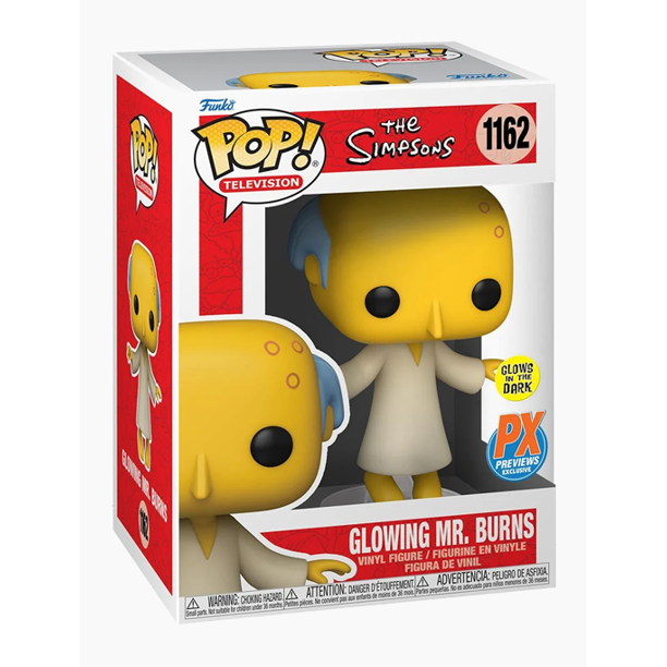 Funko Pop! The Simpsons: Glowing Mr. Burns PX Exclusive #1162