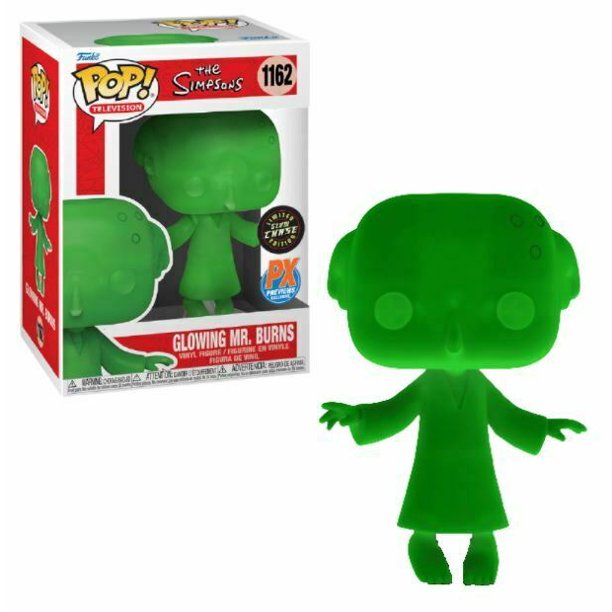 Funko Pop! The Simpsons: Glowing Mr. Burns PX Exclusive #1162 CHASE VARIANT