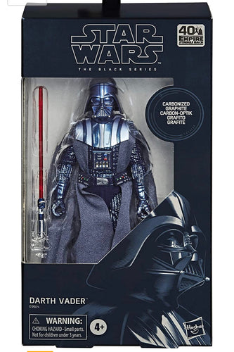 Star Wars The Black Series Carbonized Collection Darth Vader Toy 6-Inch-Scale The Empire Strikes Back Collectible Action Figure (Amazon Exclusive)