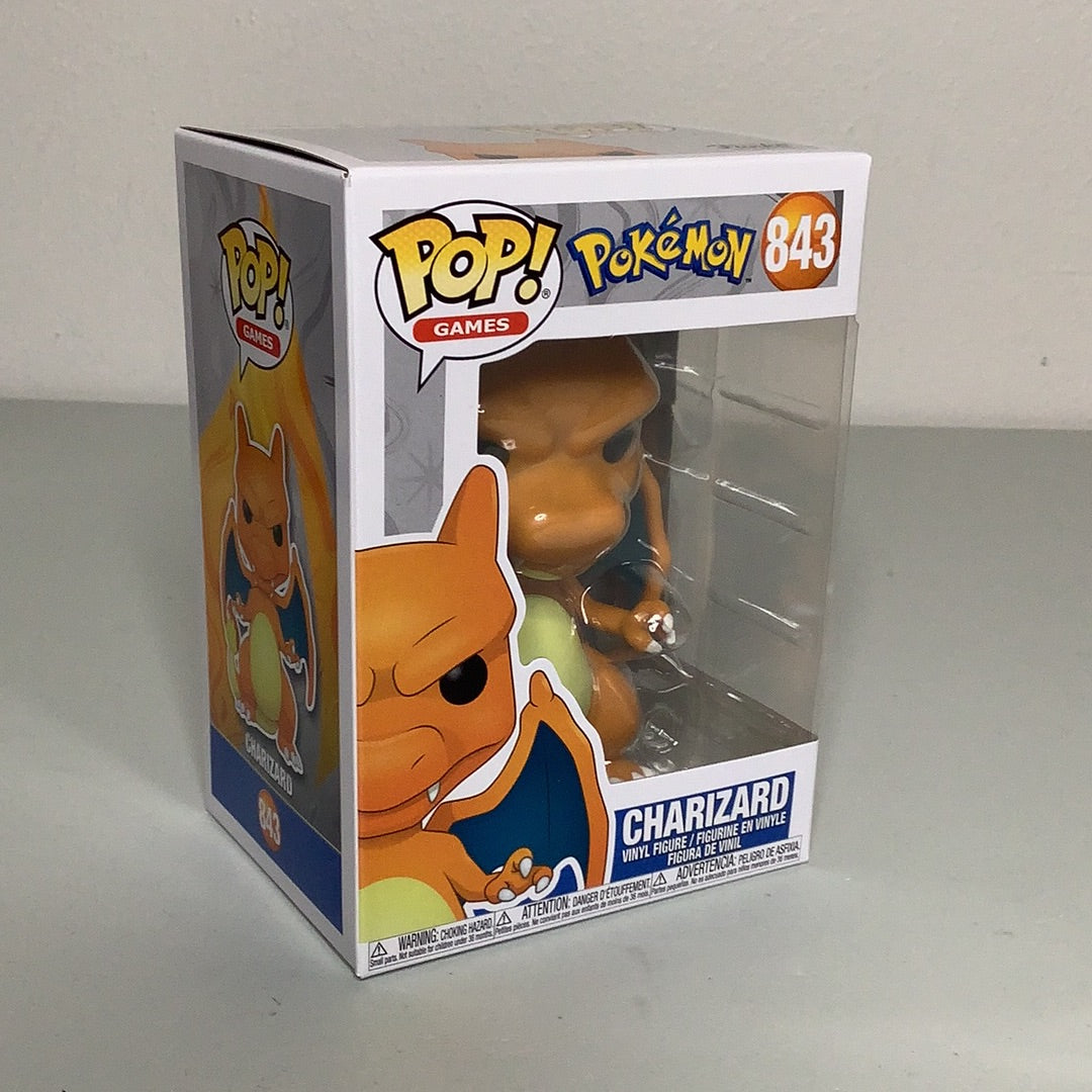 Charizard Funko Pop 843. Shipping available at Black Rose Boutique. #c