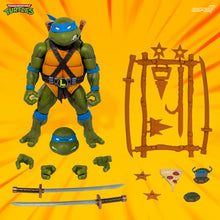 Load image into Gallery viewer, Super7 Teenage Mutant Ninja Turtles ULTIMATES! Figure - Leonardo