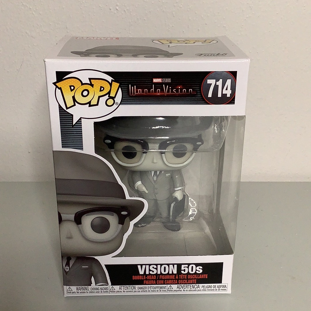 Funko POP!: Marvel- WandaVision - 50s Vision Figure