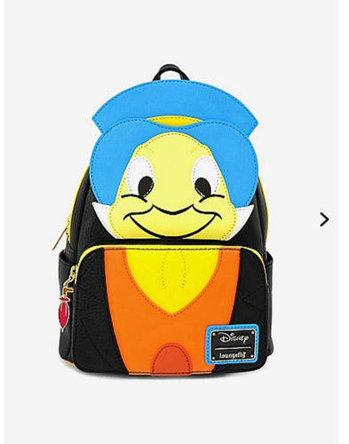 Loungefly Disney Pinocchio Jiminy Cricket Mini Backpack