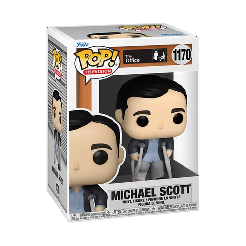 Funko Pop! TV: The Office - Michael Standing with Crutches