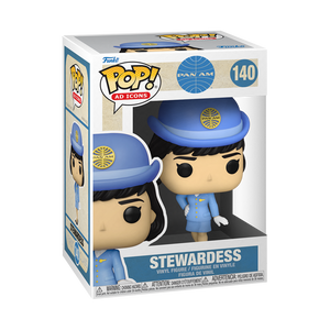 Funko Pop! Ad Icons: Pan Am Stewardess Without a Bag Vinyl Figure