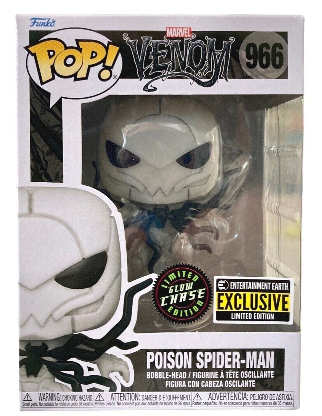 Funko Pop! Venom Poison Spider-Man Pop! Vinyl Figure EE Exclusive CHASE VARIANT