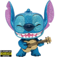 Load image into Gallery viewer, Funko Pop! Disney - Lilo &amp; Stitch: Stitch with Ukulele Diamond Glitter #1044
